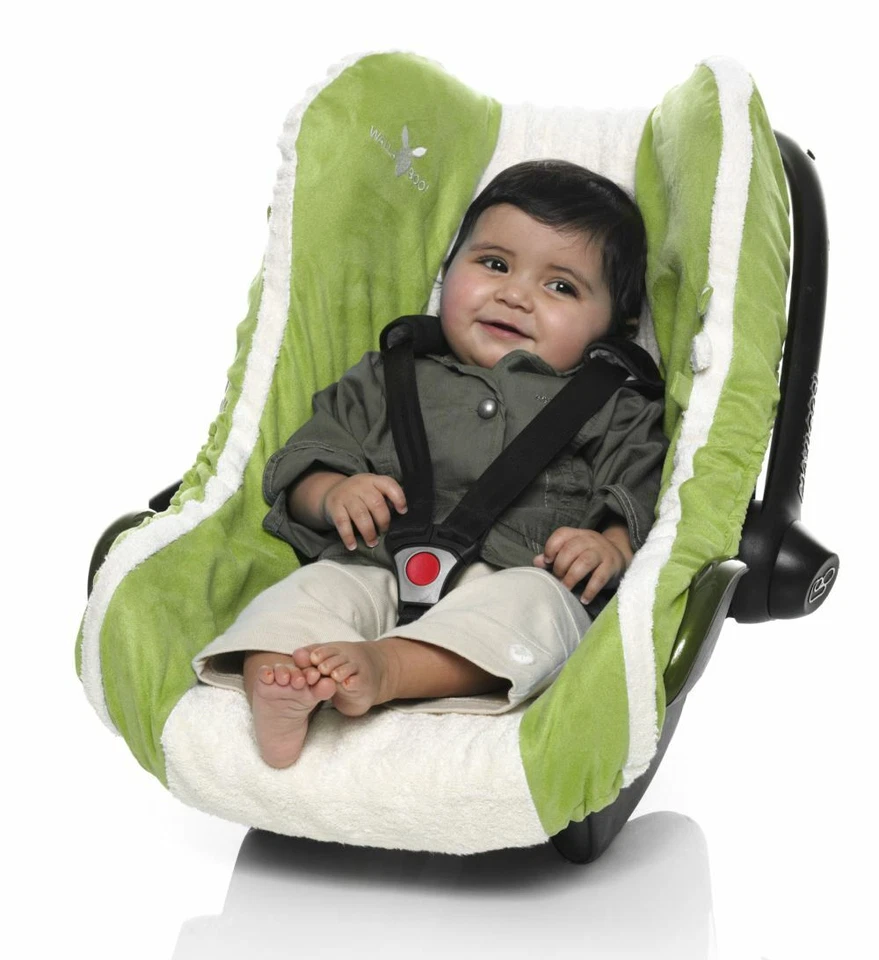 Wallaboo ERSATZBEZUG SCHONBEZUG BEZUG BABYSCHALE MAXI COSI lime green