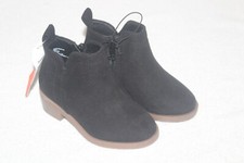 Wonder Nation Dressy Boot Toddler Girl's Fashion Ankle Booties in Black