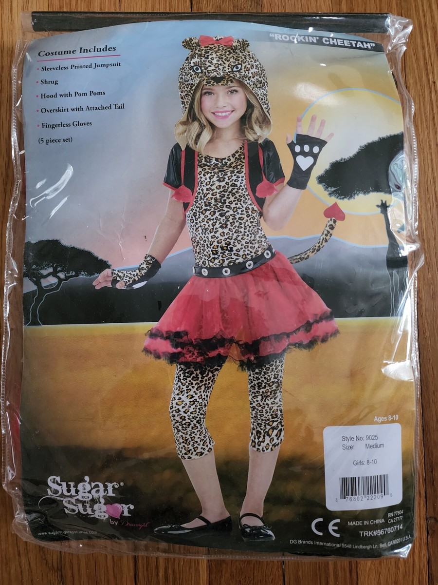 【ラン】 Rockin Cheetah Girls Costume Size Medium 8-10 | eBay