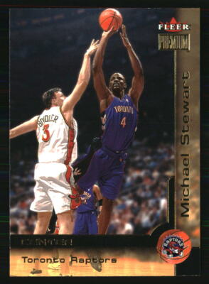 #ad Michael Stewart 2000 01 Fleer Premium #126 BASKETBALL Card $2.17