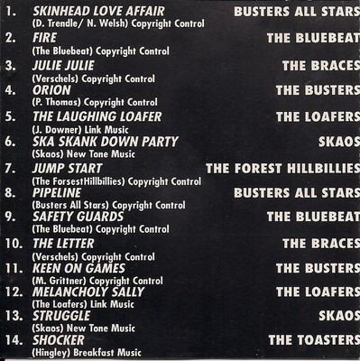 Skank (Licensed To Ska) UK スカ