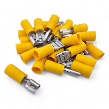 Insulated Female Spade Terminals Crimp Connector Electrical Terminal Wiring Wire