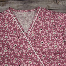 Scrub Top Small Dusty Pink Floral