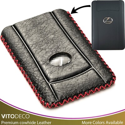 Vitodeco Superior Leather SMARTACCESS Key Card Case Compatible for Lexus