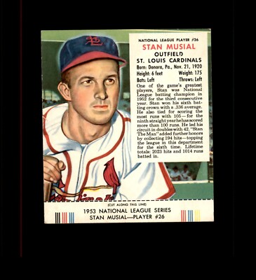 1953 red man tobacco cards 1953 Red Man Tobacco Baseball - Complete your set. Pick your card. ALL W/  TABS