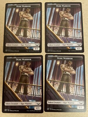 4x Ogre Warrior Token (006) Streets of New Capenna MTG Magic the Gathering NM