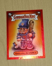 2023 Topps Garbage Kids GPK Series 3 MLB Gross RED Francisco Alvarez 18b 1/5