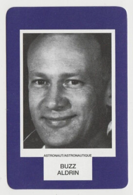 Buzz Aldrin 1993 Face to Face Game Card - Single Card from Canadian Game