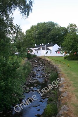 Photo 6x4 Water and Whisky Pitlochry The Edradour Burn and Edradour Disti c2010
