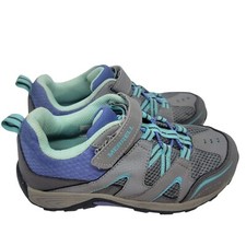 Merrell Girls ML G Trail Chaser MY57111 Gray Hiking Shoes Sneakers Size 4 M