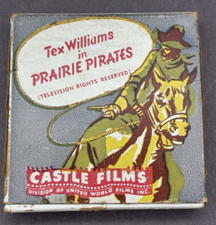 Vintage Tex Williams Prairie Pirates 8mm Castle Films No. 570 Movie