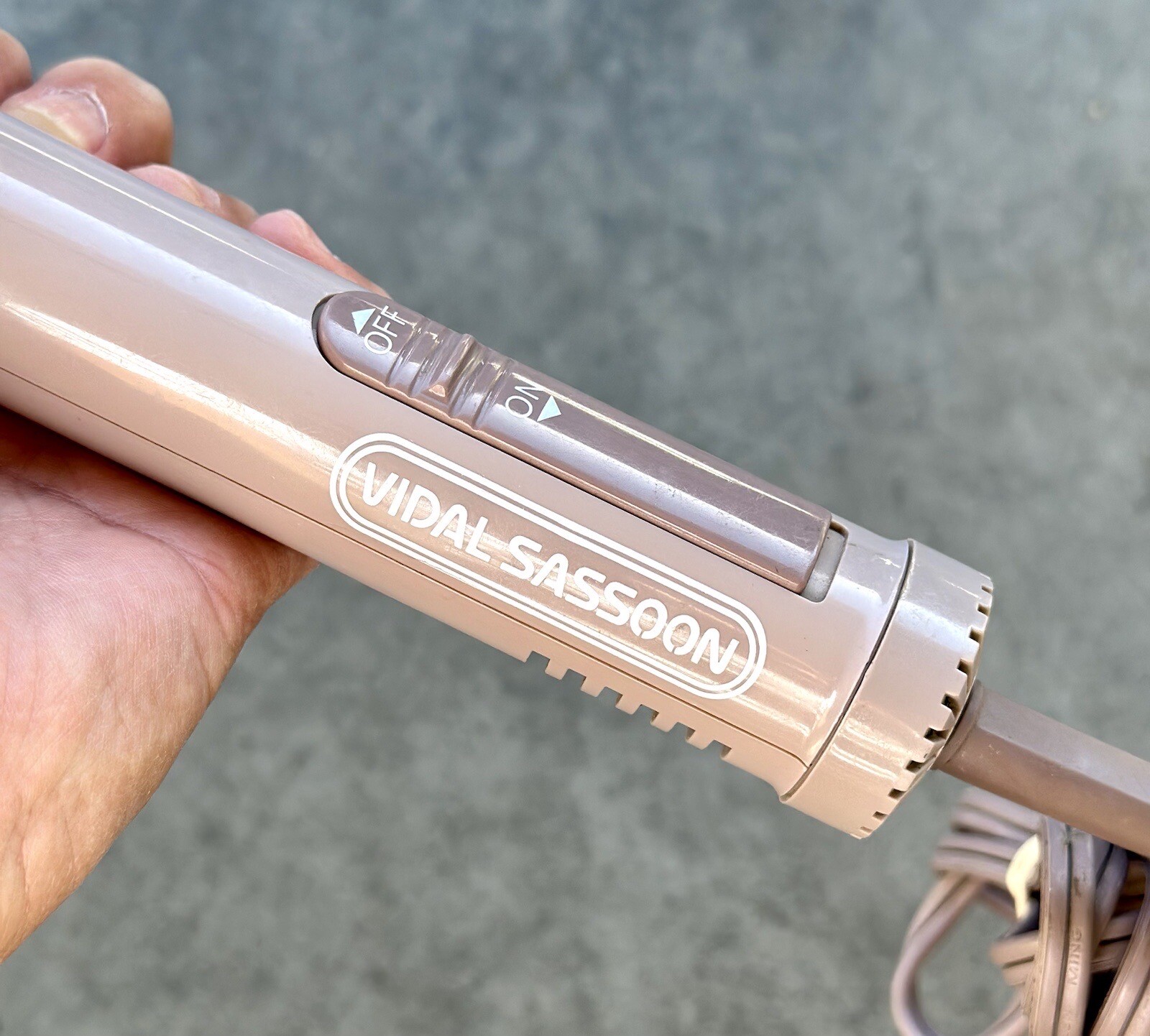 Vidal Sassoon Hot Air Curling Brush Hair Styler 150 Watts 5/8" VS175 Tight Curls eBay