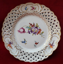Assiette SAXE Porcelaine