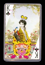 Transformation playing card Christian Lacroix King of Clubs Q70a