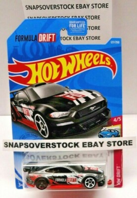 2021 HOT WHEELS FORMULA DRIFT CUSTOM 2018 FORD MUSTANG GT, HW #127, NICE & VHTF