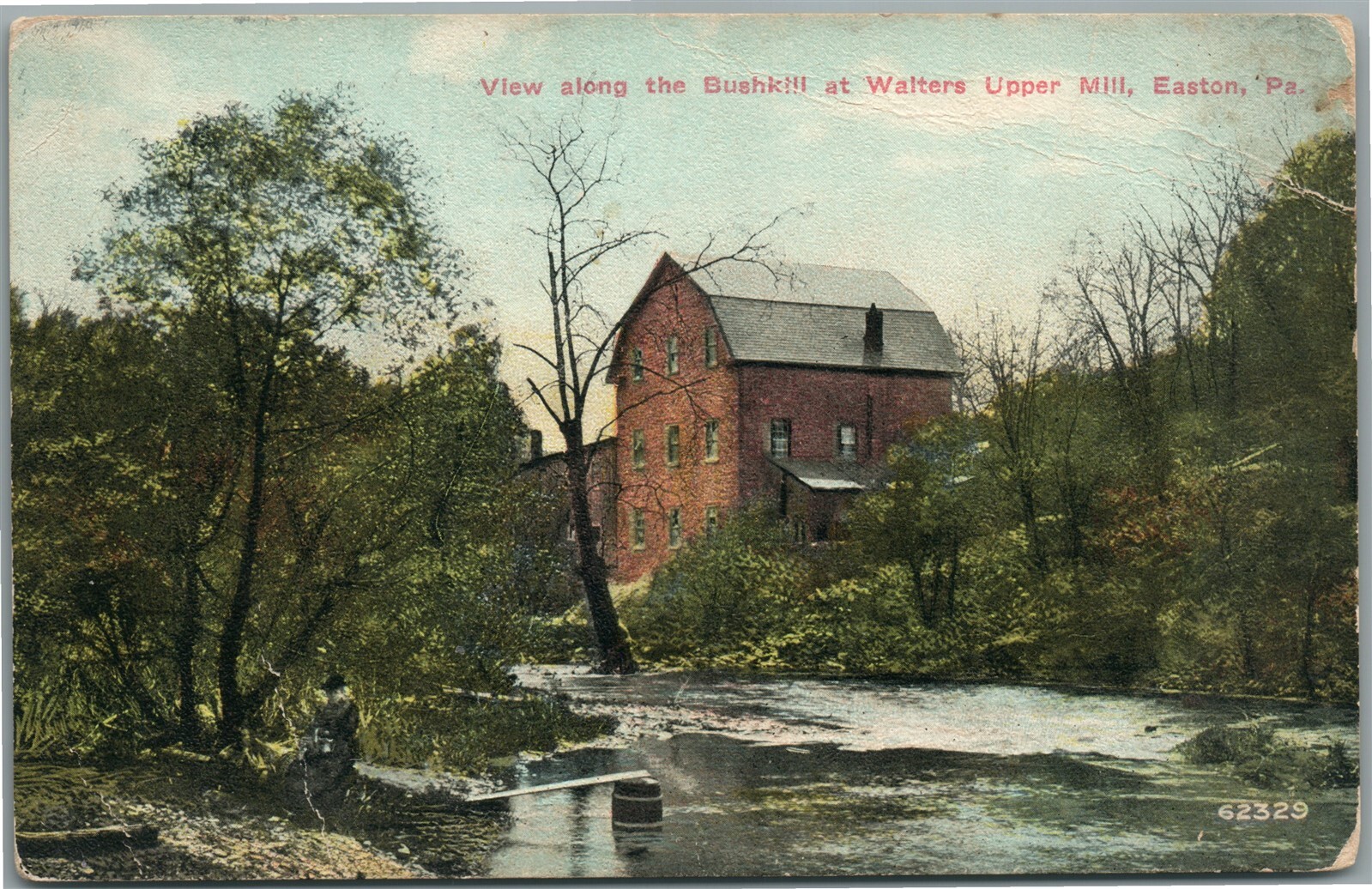 EASTON PA WALTERS UPPER MILL ANTIQUE POSTCARD eBay