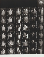 Contact Photo Sheet & Negatives Brisebois Lee Curtis Dean Paul Martin D'Angelo