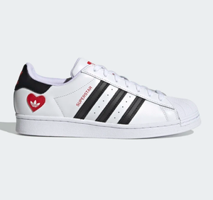 New Adidas Original Superstar 'Valentines Day' Shoes Sneakers (FZ1807) -  White | eBay