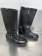Nina Girl  s Black Studded Boot - Size 13 - GUC