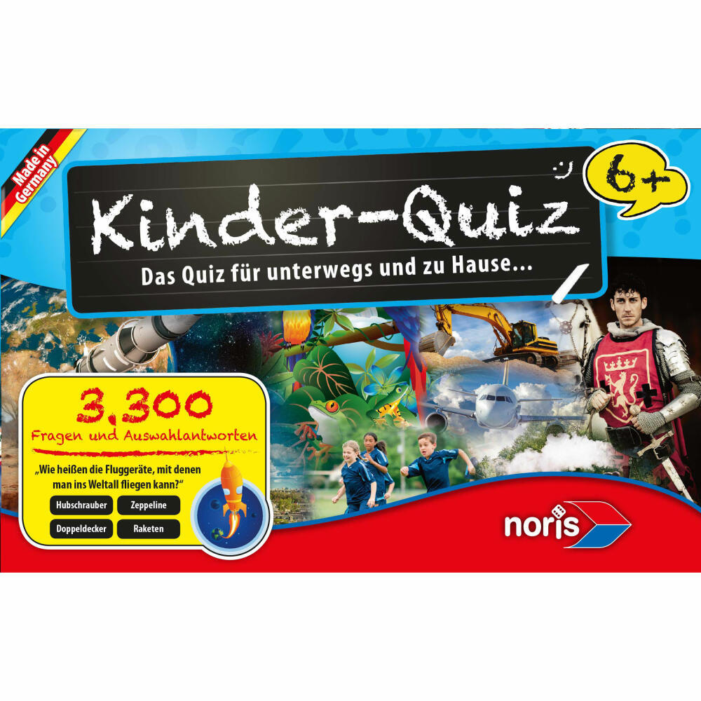 Noris Kinderquiz Für Schlaue Kids Quiz Ratespiel Lernspiel Kinder