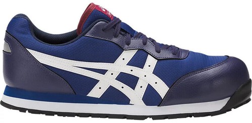 ASICS WINJOB CP201 FCP201 4901 Indigo Blue White Working Shoes | eBay