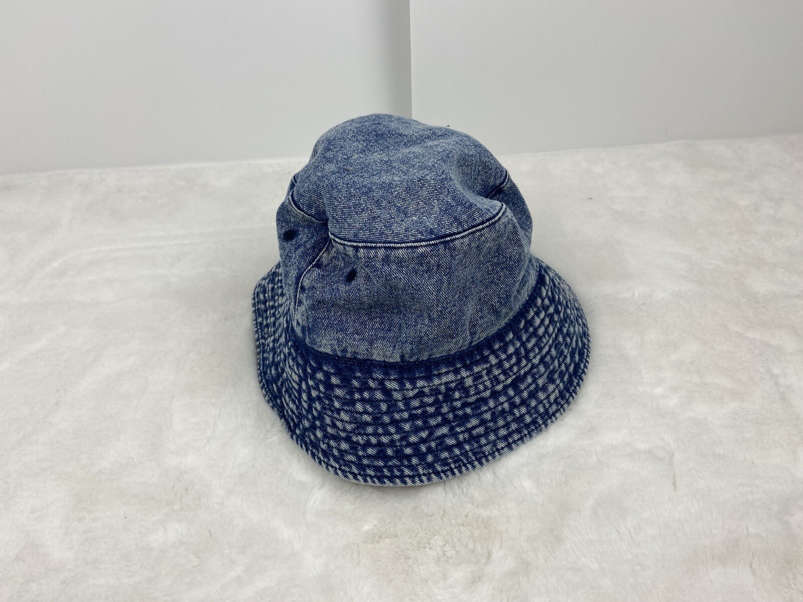 Denim Blue Cotton Bucket Hat for Women & Men by Wild Fable-image