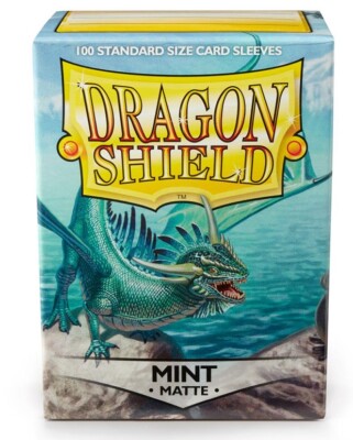 2x Dragon Shield Matte Sleeves - Mint (2x100 Sleeves)