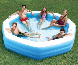 octagon inflatable pool