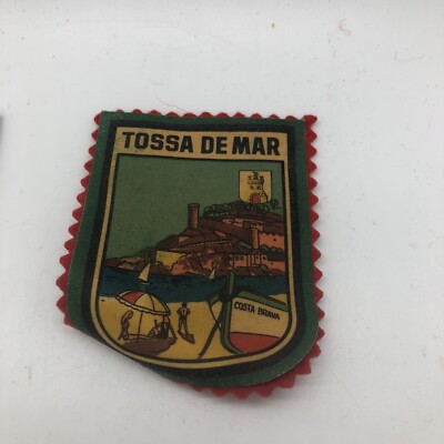 Vintage TOSSA de MAR Souvenir Sew On Patch