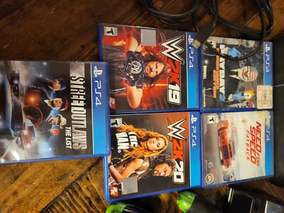 Sony PlayStation PS4 Pro comes with controllers a charger and