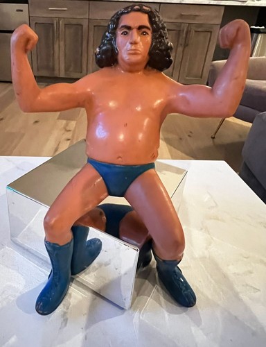 WWF Andre the Giant Long Hair Vintage 1984 Wrestli...