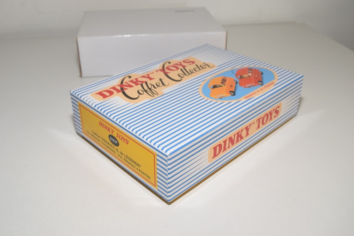 Coffret Dinky toys Atlas Renault 4L de légende