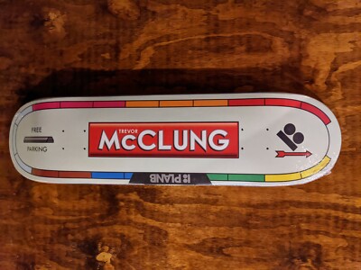 Monopoly Themed Skateboard Deck - Plan B - Trevor McClung  *Bubble Wrapped*