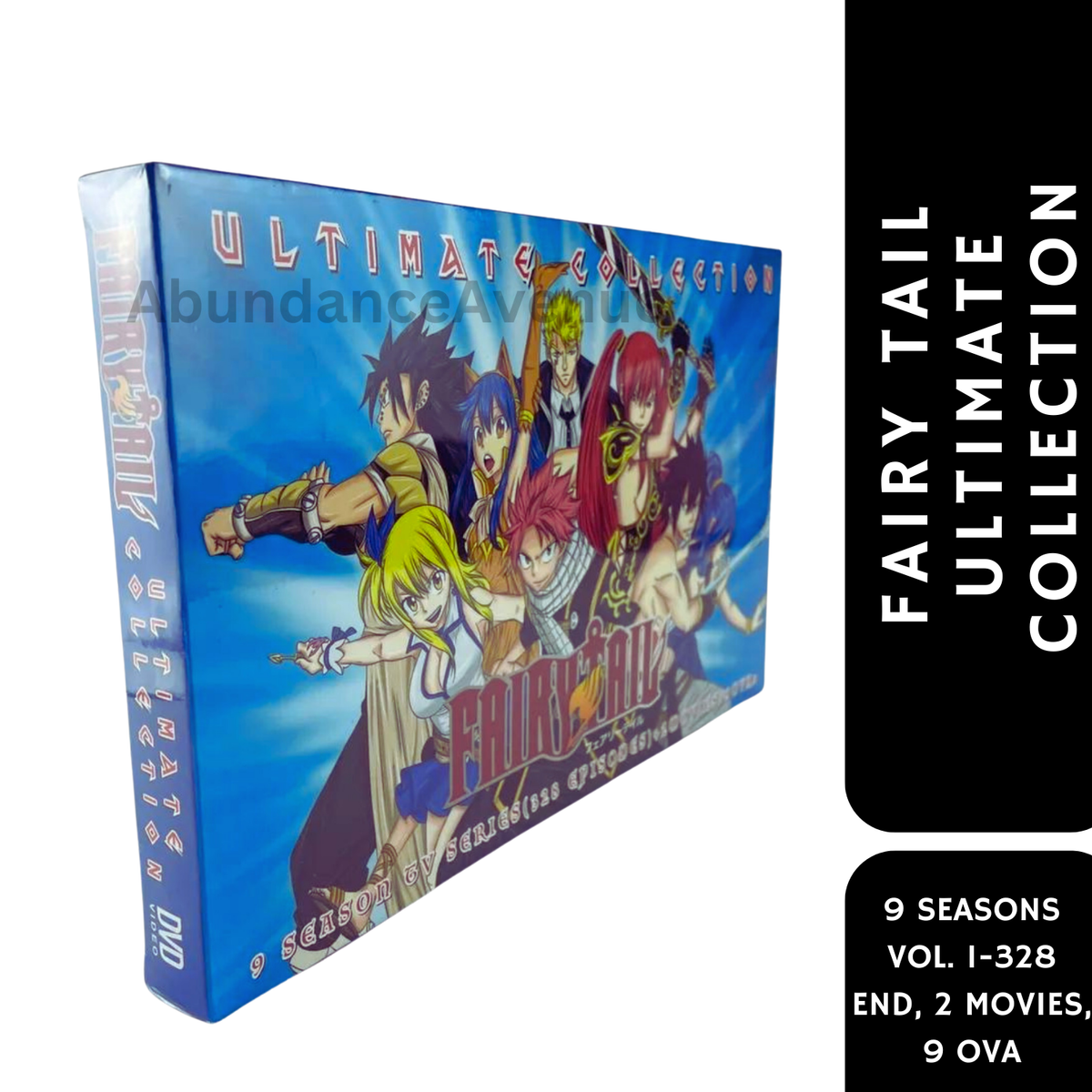 DVD Fairy Tail Ultimate Collection 9 Seasons (Vol. 1-328 End) + 2