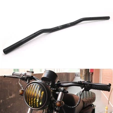 For Moto-Cross Cruiser Scooter Quad 7/8" Universal Motorcycle Handlebar Black
