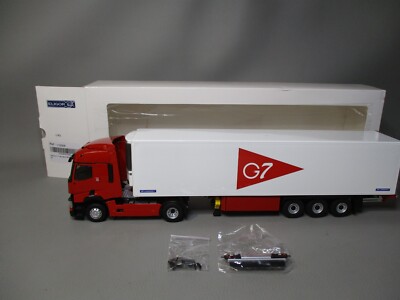 Miniature RENAULT T 4x2 et remorque Tautliner Transports TRANSCAL ELIGOR ELI116860 | Collect World