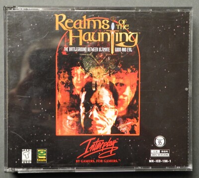 Vintage Realms Of The Haunting PC CD Rom 4 x Disc Spiel mit Handbuch