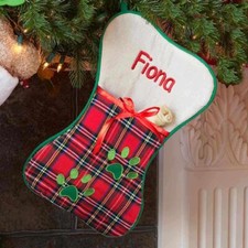 Personalized Dog Bone Stocking