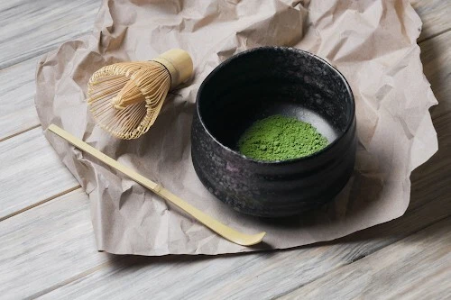 Matcha Ceremonial - LOTE FRESCO 2025 - Té Verde en Polvo - 100g - Bajo en Cafeína Foto 3 de 4