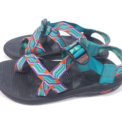 Chaco Z/Volv 2 Sport Sandal Candy Mint Green Purple Orange  display picture 1