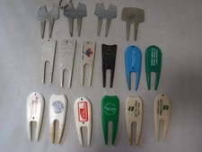16 Golf Metal Plastic Divot Tools Keebler Lion's Paw Fort Collins Country Club