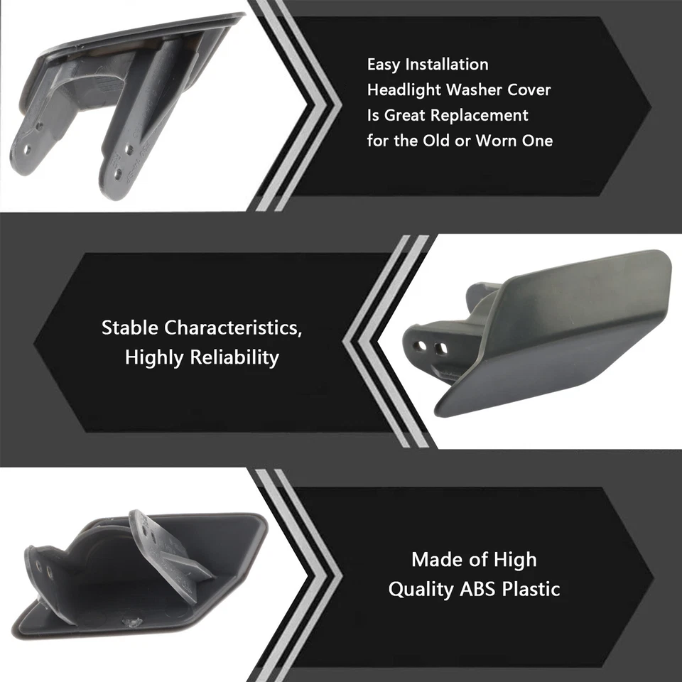 Kit de cubiertas de arandela de faros laterales izquierdo y derecho para BMW ActiveHybrid 3 2013-2015 Foto 3 de 4