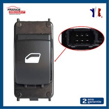 BOUTON DE LEVE VITRE AVANT DROIT PREVU POUR BERLINGO PARTNER 207 = 6490E2 6554QK