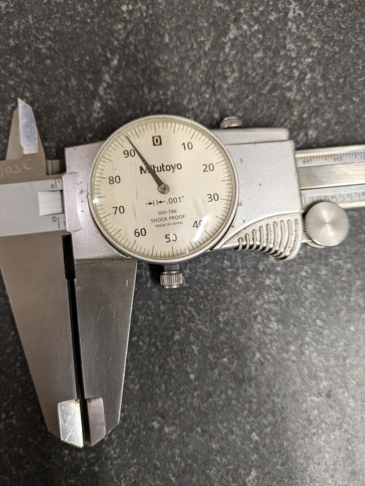 Mitutoyo Dial Caliper 012 in 505746 603908594123 eBay