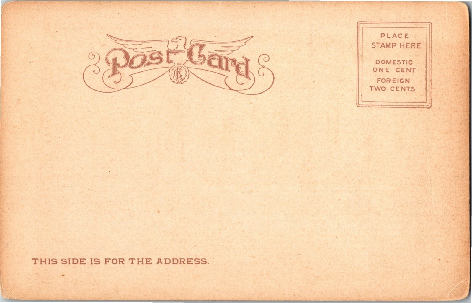 Post Office and Century Club, Elkhart IN Undivided Back Vintage