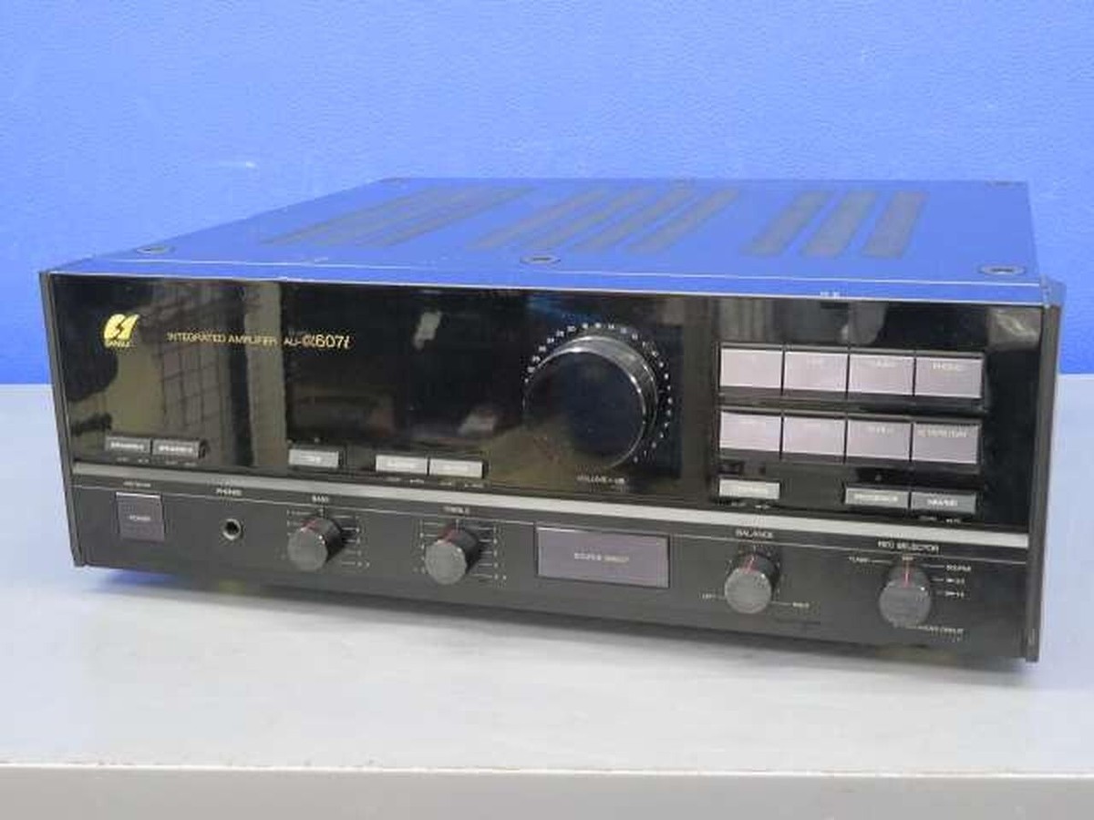 SANSUI AU-a607i/AU-α607i Integrated Amplifier japan Working Good 
