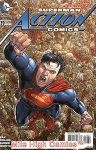ACTION COMICS 2011 Series DC NEW52 #39 VARIANT Near Mint Comics Book ACTION COMICS 2011 Series DC NEW52 #39 VARIANT Near Mint Comics Book