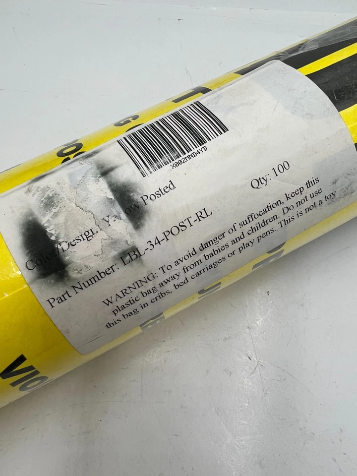 Pack of 100 - POSTED PRIVATE PROPERTY Tyvek Sheet Sign 11"x11", LBL-34-POST-RL - Image 2 of 4