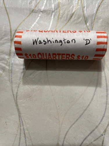 2007-D Washington Statehood Quarter Bank Roll 40 coins