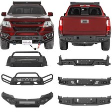 Off-road Steel Front Bumper Or Rear Bumper W Light For 2015-2020 Chevy Colorado